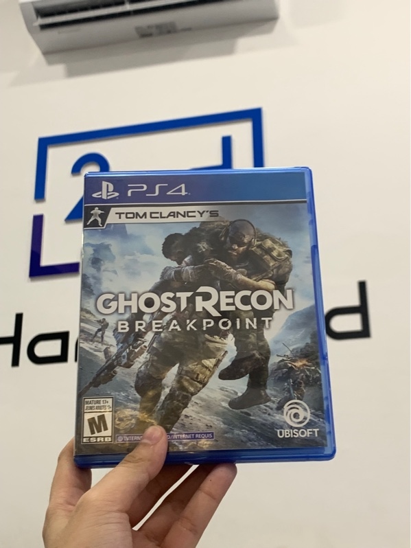 Đĩa game PS4 - Tom clancy ghost recon breakpoinr - Box