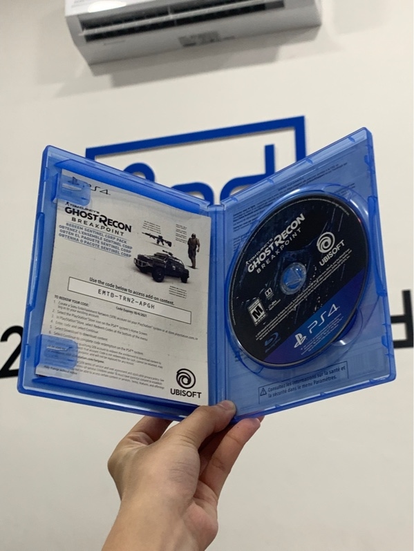 Đĩa game PS4 - Tom clancy ghost recon breakpoinr - Box