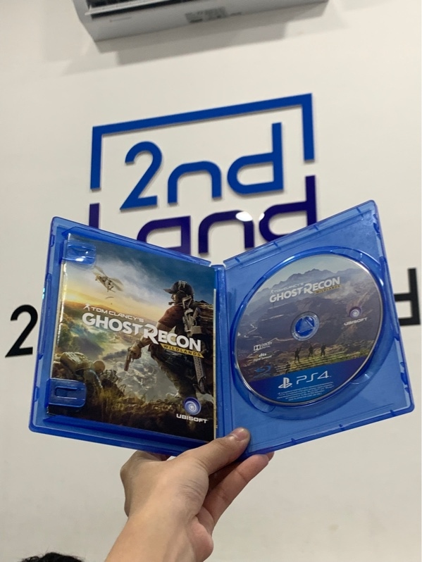 Đĩa game PS4 - Tom clancy ghost recon widlands - Box