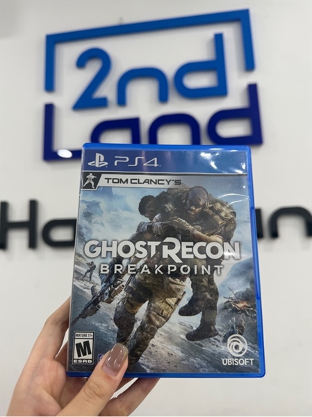 Đĩa game PS4 - Tom clancy's ghost recon breakpoint - Box