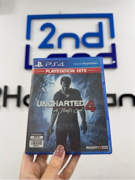 Đĩa game PS4 - Uncharted 4 A Thief End - Box