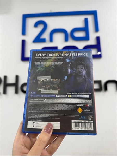 Đĩa game PS4 - Uncharted 4 A Thief End - Box 2