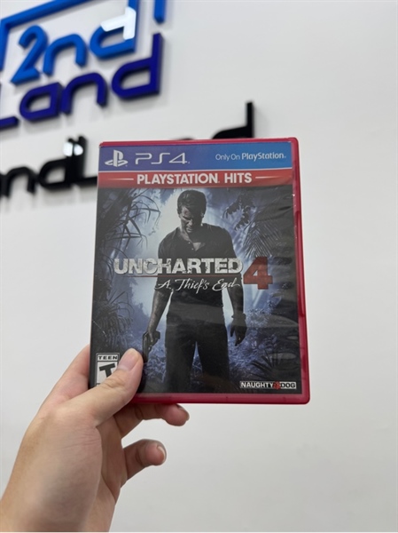 Đĩa game PS4 - Uncharted 4: A Thief's End - Kèm box