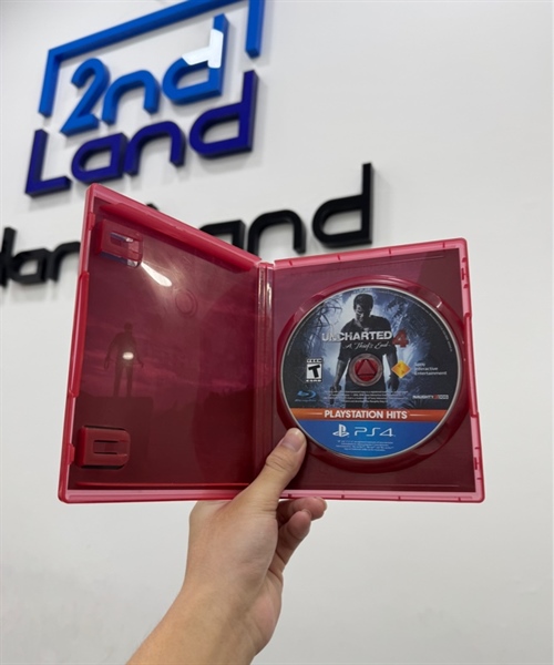 Đĩa game PS4 - Uncharted 4: A Thief's End - Kèm box 1
