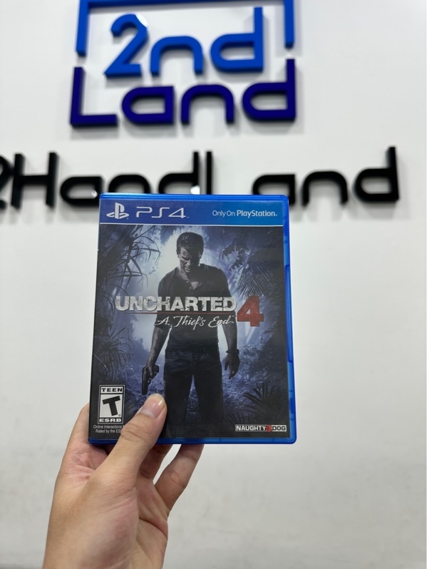 Đĩa game PS4 - Uncharted A Thief's End 4 - Box
