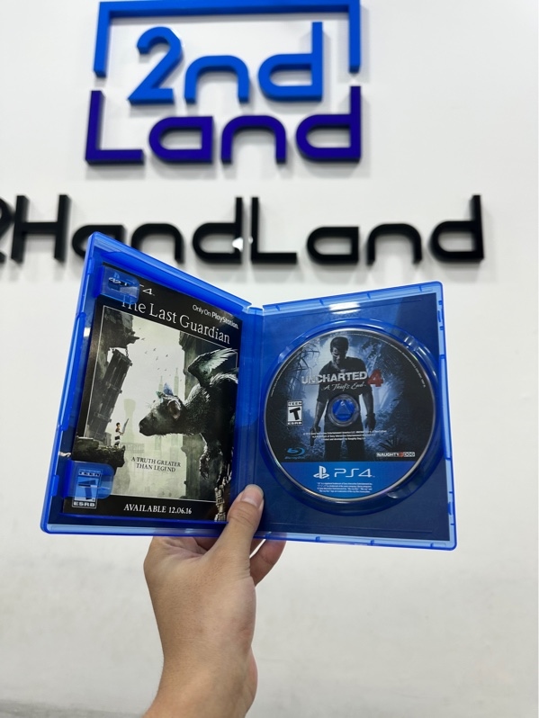Đĩa game PS4 - Uncharted A Thief's End 4 - Box