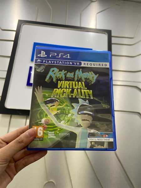 Đĩa Game PS4 - VR Rick And Virtual Rick Ality - Kèm Box