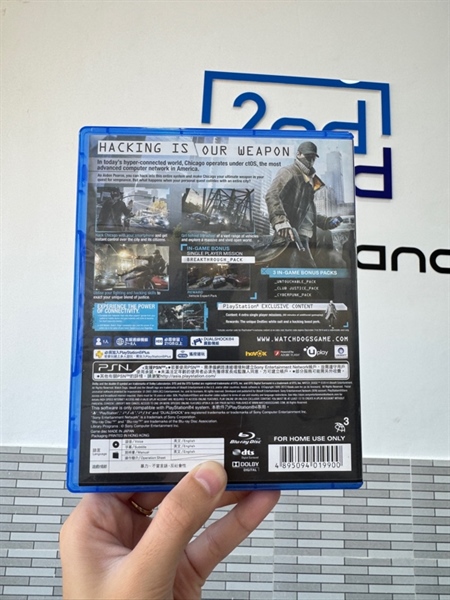 Đĩa game PS4 - Watch Dog - Box 2