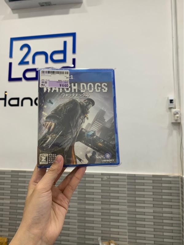 Đĩa game PS4 - Watch Dogs - Box