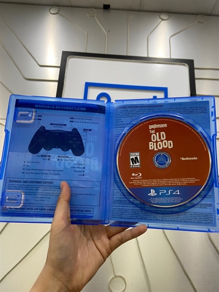 Đĩa Game PS4 - Wolfenstrin The Old Blood - Kèm Box 1