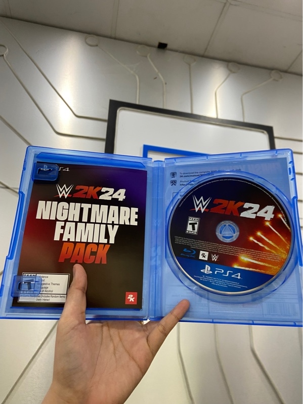 Đĩa game PS4 - WWE 2K24 - Kèm Box