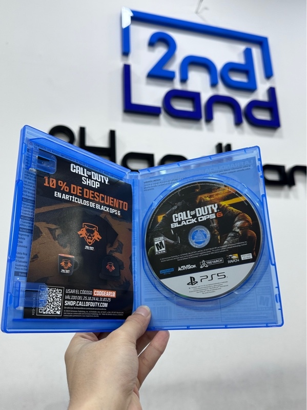 Đĩa game PS5 - Call of Duty: Black Ops 6 - Fullbox
