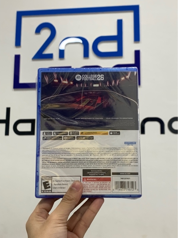 Đĩa game PS5 - Colleage Football 26 - Newseal