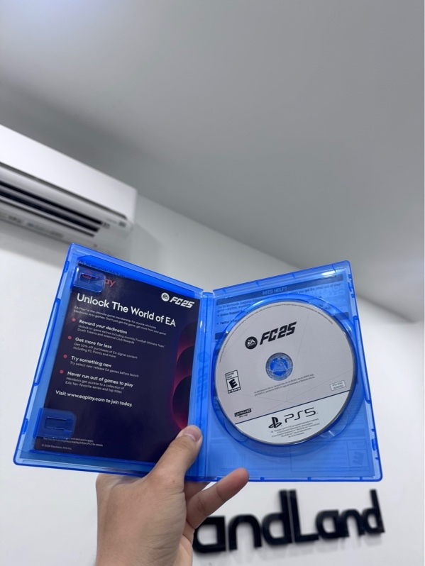 Đĩa game PS5 FC25 - Ngoại hình 97,5% - Case xước - Kèm box