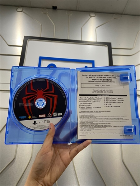 Đĩa Game PS5 - Marvel Spider Man Miles Morales - Kèm Box 1