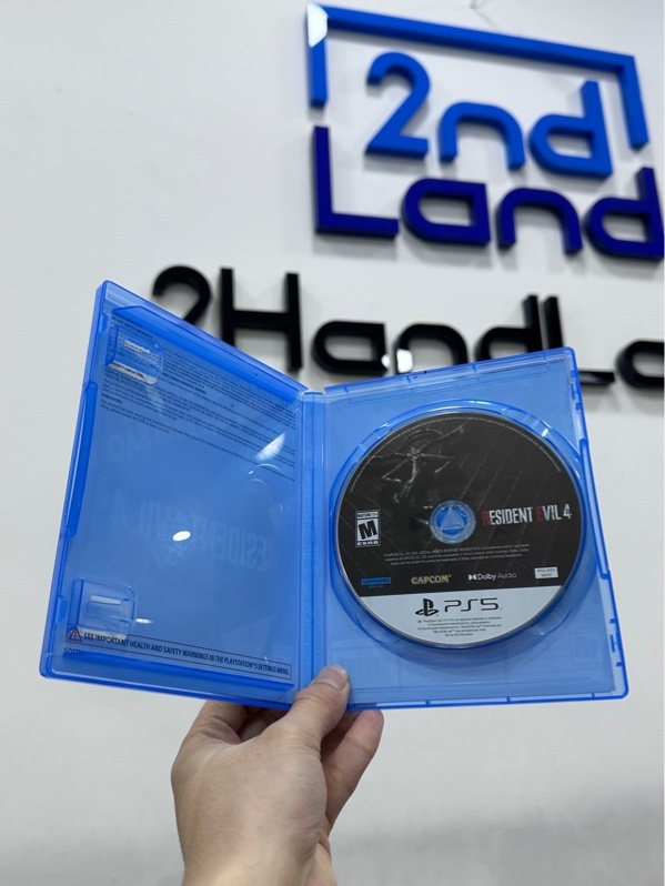 Đĩa game PS5 - Resident Evil 4 Remake - Fullbox