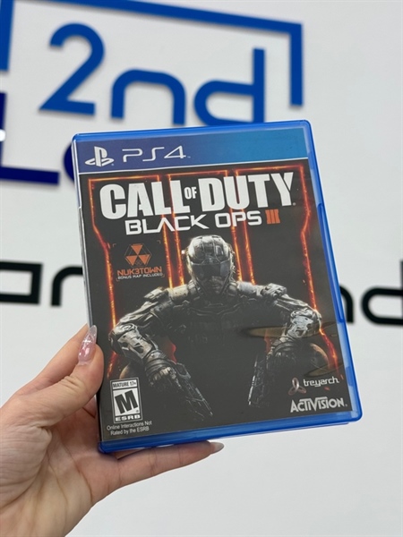 Đĩa PS4 Call Of Duty Black OPS III - box