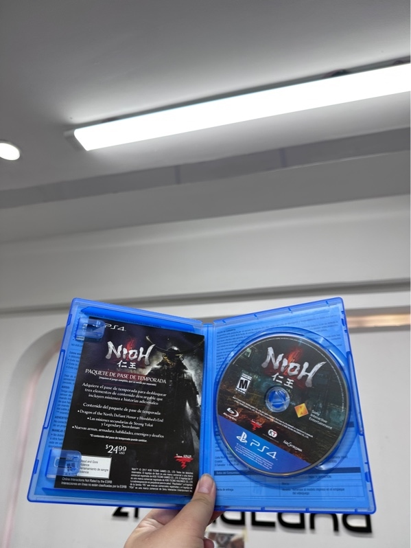Đĩa PS4 Nioh - Kèm Box