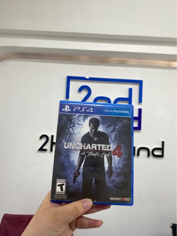 Đĩa PS4 uncharted 4: A thief'a end - Kèm Box