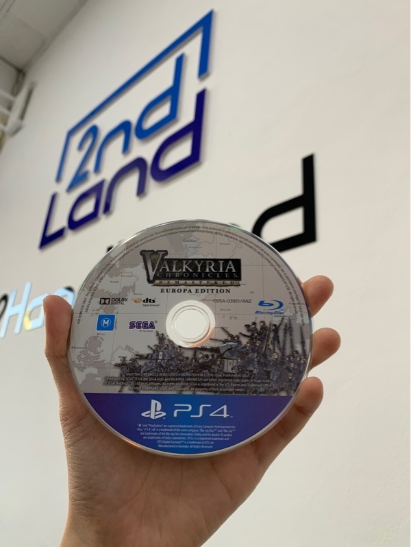 Đĩa PS4 - Valkyria Chronicles Remastered Europa Edition - Body