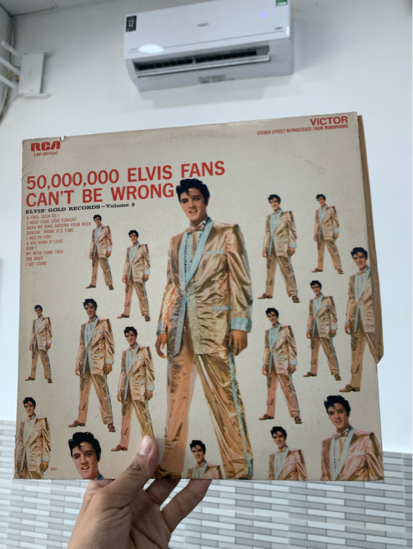 Đĩa than 50,000,000 Elvis Fans Can't Be Wrong (Elvis' Gold Records, Vol. 2) - Elvis Presley - Box
