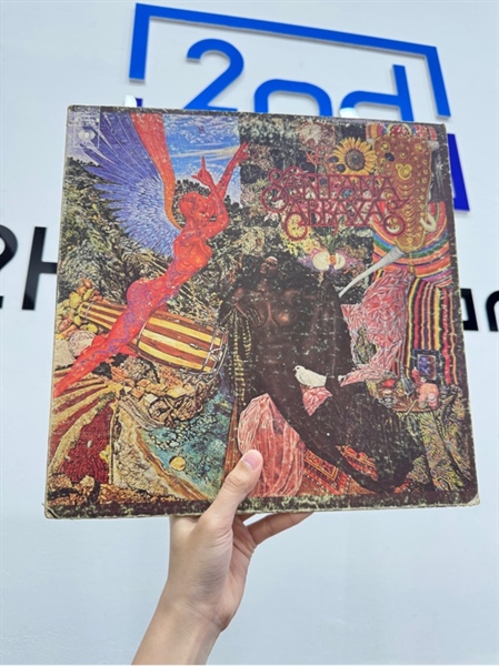 Đĩa than Abraxas - Satana - Màu đen - Ngoại hình: 98% - Box