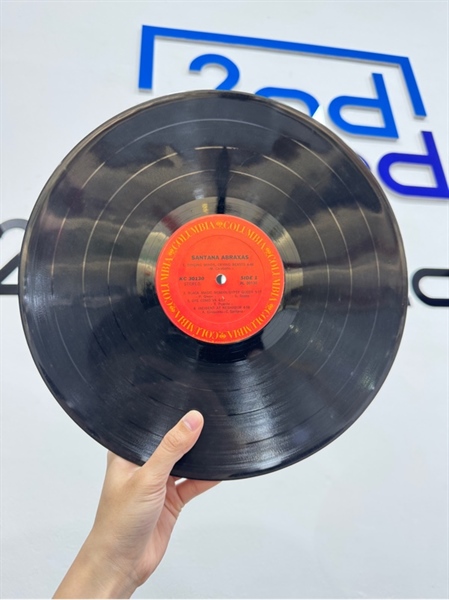 Đĩa than Abraxas - Satana - Màu đen - Ngoại hình: 98% - Box 1