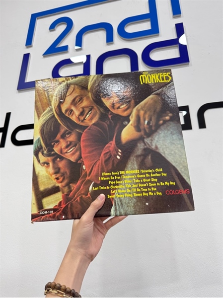 Đĩa than album Debut Mono - The Monkees - Màu đen - Ngoại hình: 98% - Box