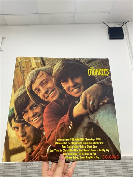 Đĩa than Album Debut Stereo - The Monkees - Ngoại hình: 98% - Box