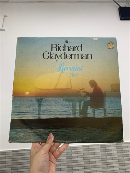 Đĩa than Album Reveries No 2 - Richard Clayderman - Màu đen - Ngoại hình: 98% - Box
