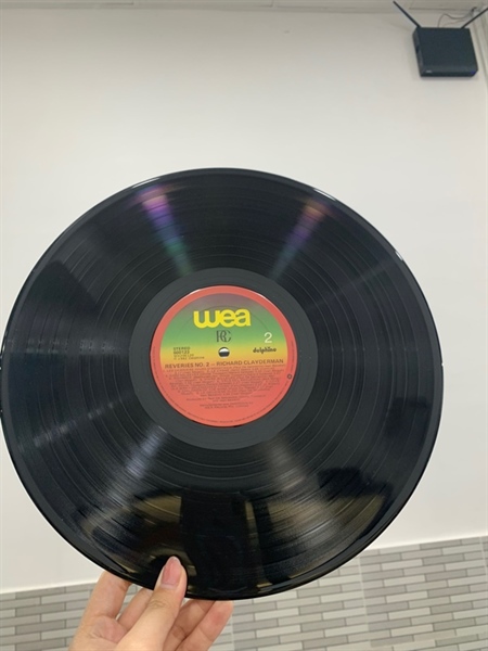 Đĩa than Album Reveries No 2 - Richard Clayderman - Màu đen - Ngoại hình: 98% - Box 1