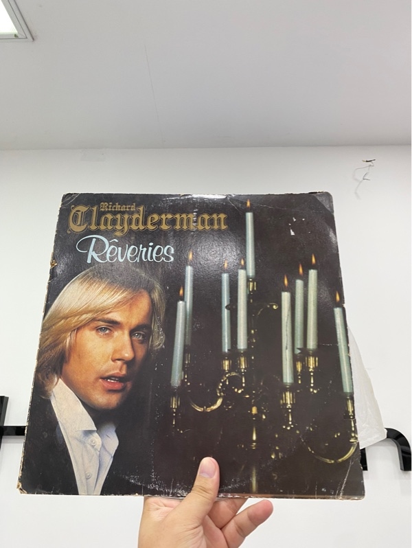 Đĩa than Album Reveries - Richard Clayderman - Màu đen - Ngoại hình: 98% - Box