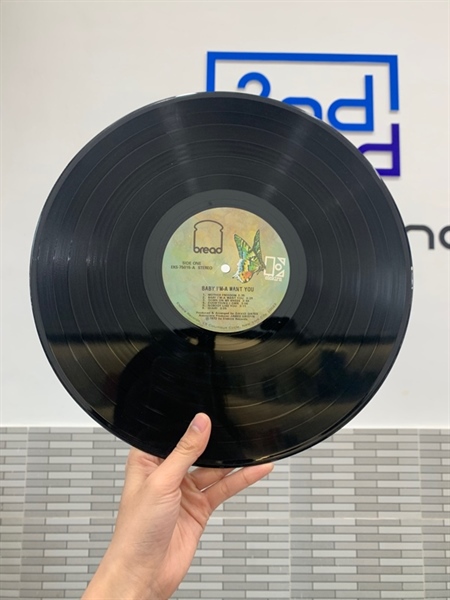 Đĩa than Baby I'm a Want You - Bread - Màu đen - Ngoại hình: 98% - Box 1