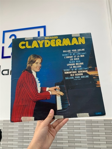 Đĩa than Ballade Pour Adeline - Richard Clayderman - Màu đen - Ngoại hình: 98% - Box