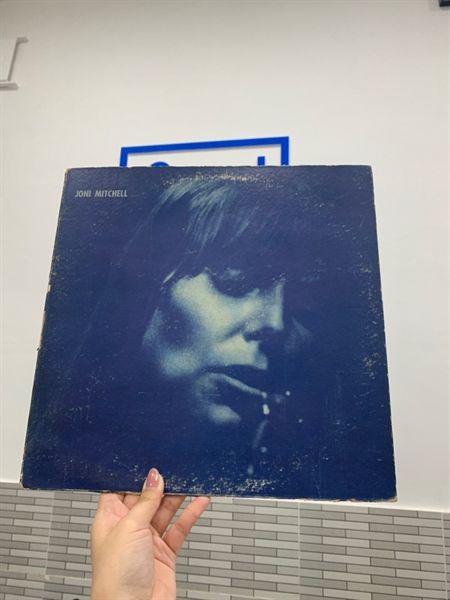Đĩa than Blue - Joni Mitchell - Màu đen - Ngoại hình: 98% - Box
