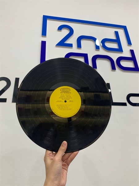 Đĩa than Blue Velvet - Bobby Vinton - Màu đen - Ngoại hình: 98% - Box 1