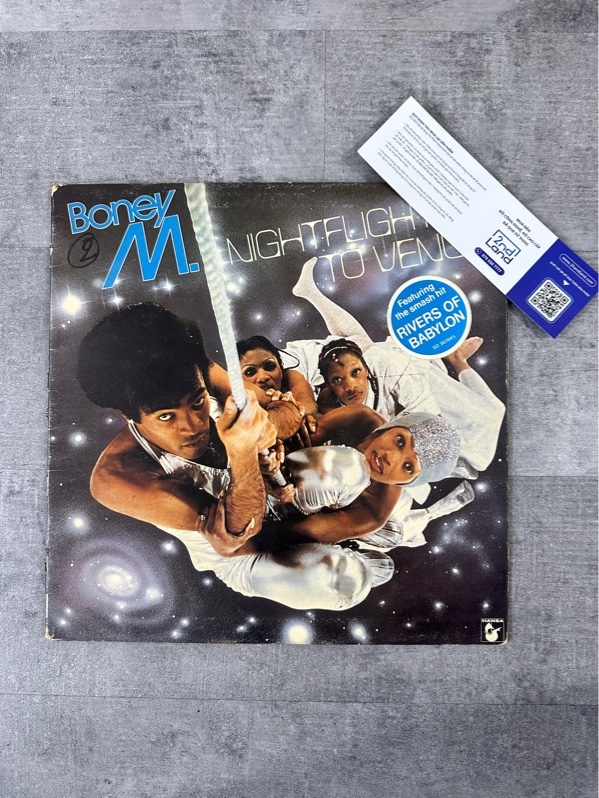 Đĩa than Boney M. - Nightflight To Venus - Ngoại hình 97% - Box