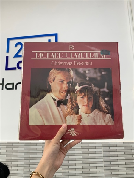 Đĩa than Christmas Reveries - Richard Clayderman - Màu đen - Ngoại hình: 98% - Box