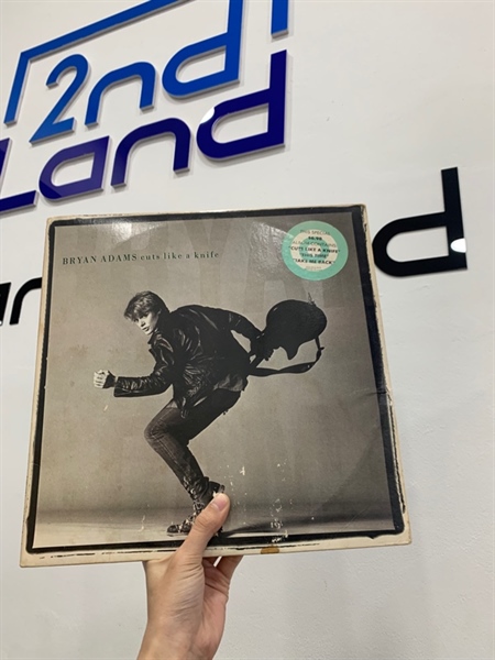 Đĩa than Cuts Like A Knife - Bryan Adams - Màu đen - Ngoại hình: 98% - Box