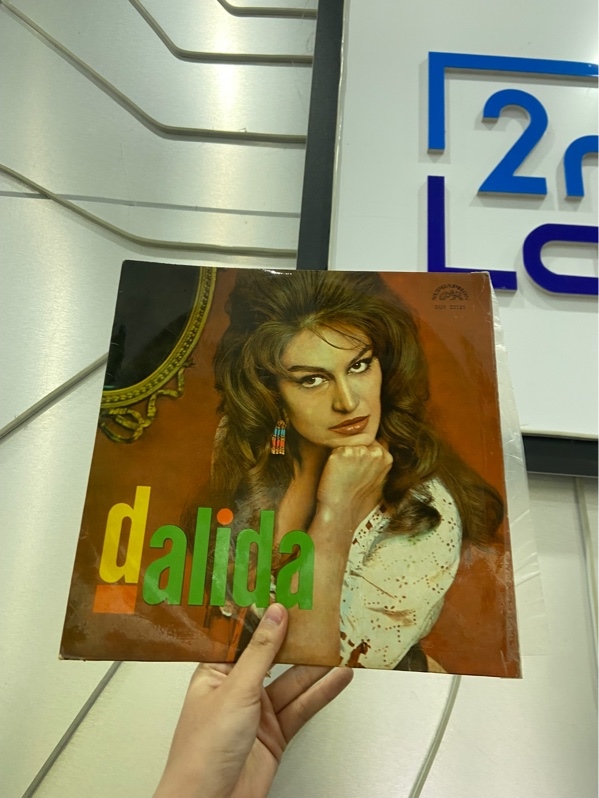 Đĩa Than Dalida and Raymond - Màu đen - Ngoại hình: 97% - Box