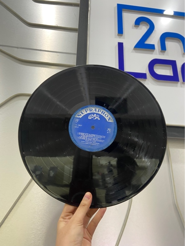Đĩa Than Dalida - Màu đen - Ngoại hình: 97% - Box