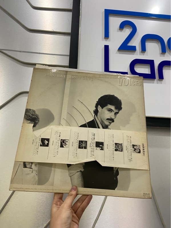Đĩa Than Daryl Hail John Oates - Màu đen - Ngoại hình: 97% - Box