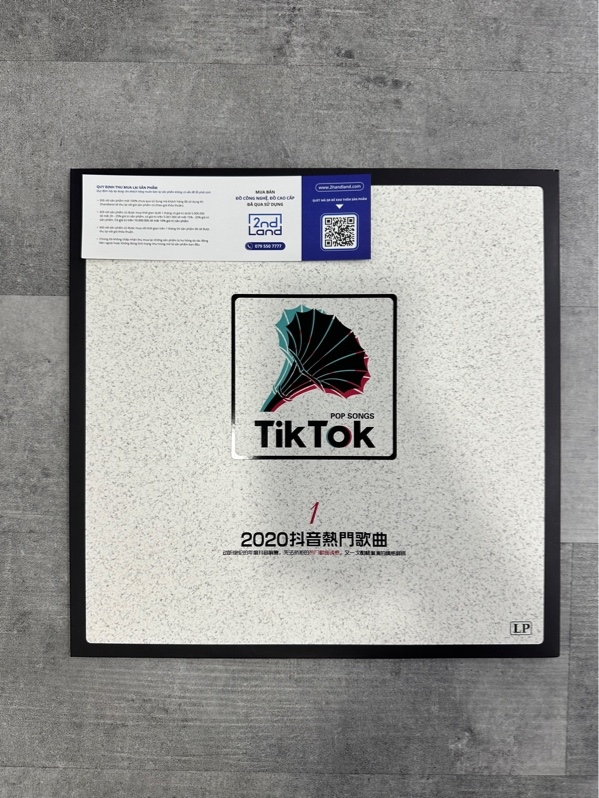 Đĩa than đĩa than (LP) ghi lại những ca khúc nổi tiếng trên nền tảng TikTok năm 2020 - Ngoại hình 98% - Box