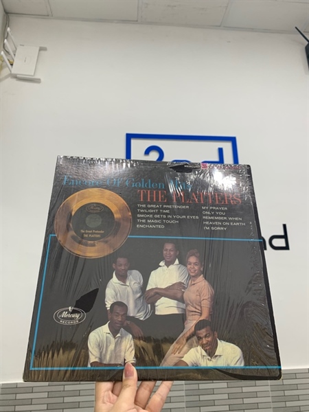 Đĩa than Encore Of Golden Hits - The Platters - Màu đen - Ngoại hình: 98% - Box