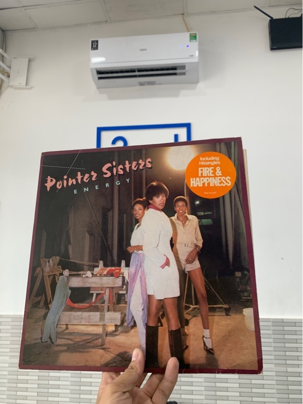 Đĩa than Energy - Pointer Sisters - Box