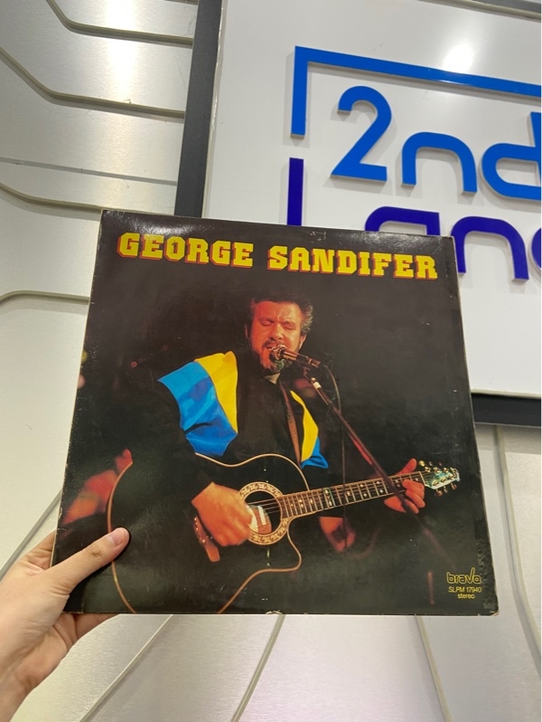 Đĩa than George Sandifer - Màu đen - Ngoại hình: 97% - Box