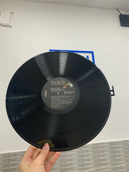 Đĩa than Hard To Hold - Soundtrack Recording - Rick Springfield - Màu đen - Ngoại hình: 98% - Box