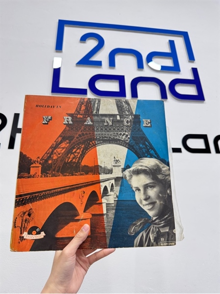 Đĩa than Holiday In France - Ricardo Santos And His Orchestra - Màu đen - Ngoại hình: 98% - Box