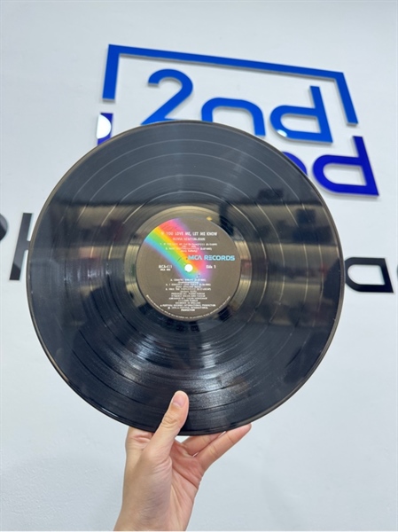 Đĩa than If You Love Me Let Me Know - Olivia Newton-John - Màu đen - Ngoại hình: 98% - Box 1