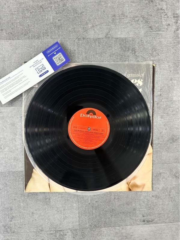 Đĩa than James Last – The Musical Genius Of James Last - Ngoại hình 97% - Box